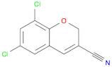 6,8-Dichloro-2H-chromene-3-carbonitrile