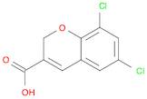 6,8-Dichloro-2H-chromene-3-carboxylic acid