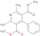 3,5-Pyridinedicarboxylic acid, 2,6-dimethyl-4-phenyl-, dimethyl ester