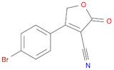 4-(4-Bromophenyl)-2-oxo-2,5-dihydrofuran-3-carbonitrile