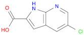 5-Chloro-1H-pyrrolo[2,3-b]pyridine-2-carboxylic acid