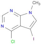 4-Chloro-5-iodo-7-methyl-7H-pyrrolo[2,3-d]pyrimidine