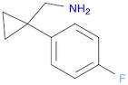 [1-(4-fluorophenyl)cyclopropyl]methanamine