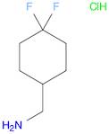 (4,4-Difluorocyclohexyl)methanamine HCl