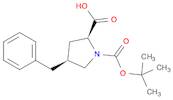 (2S,4S)-4-Benzyl-1-(tert-butoxycarbonyl)pyrrolidine-2-carboxylic acid