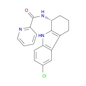 N-[(1R)-6-Chloro-2,3,4,9-tetrahydro-1H-carbazol-1-yl]-2-pyridinecarboxamide