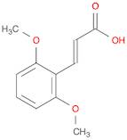 (E)-3-(2,6-Dimethoxyphenyl)acrylic acid