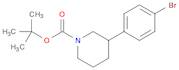 3-(4-Bromophenyl)piperidine-1-carboxylic acid tert-butyl ester