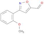 3-(2-Methoxyphenyl)isoxazole-5-carbaldehyde