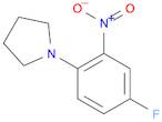 1-(4-Fluoro-2-nitrophenyl)pyrrolidine