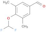 Benzaldehyde,4-(difluoromethoxy)-3,5-dimethyl-