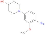 1-(4-Amino-3-methoxyphenyl)piperidin-4-ol