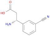 (R)-3-Amino-3-(3-cyanophenyl)propanoic acid