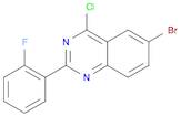 6-Bromo-4-chloro-2-(2-fluorophenyl)quinazoline