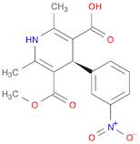 (R)-5-(Methoxycarbonyl)-2,6-dimethyl-4-(3-nitrophenyl)-1,4-dihydropyridine-3-carboxylic acid