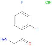 2-Amino-1-(2,4-difluorophenyl)ethanone hydrochloride