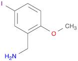 (5-Iodo-2-methoxyphenyl)methanamine