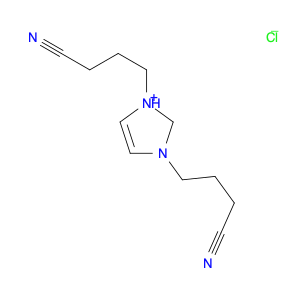 1H-Imidazolium, 1,3-bis(3-cyanopropyl)-, chloride