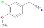 Benzeneacetonitrile,3-chloro-4-methoxy-