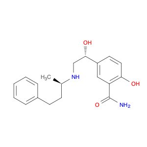2-Hydroxy-5-[(1R)-1-hydroxy-2-[[(1R)-1-methyl-3-phenylpropyl]amino]ethyl]benzamide