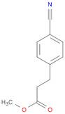 methyl 3-(4-cyanophenyl)propanoate