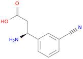 (S)-3-Amino-3-(3-cyanophenyl)propanoic acid