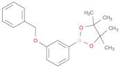 2-(3-(Benzyloxy)phenyl)-4,4,5,5-tetramethyl-1,3,2-dioxaborolane