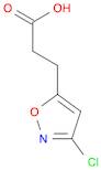 3-Chloro-5-isoxazolepropanoic acid