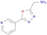 (5-(Pyridin-3-yl)-1,3,4-oxadiazol-2-yl)methanamine