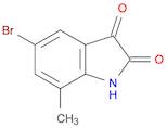 5-Bromo-7-methylindoline-2,3-dione