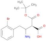 Benzenebutanoic acid,2-bromo-b-[[(1,1-dimethylethoxy)carbonyl]amino]-,(bR)-