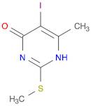 4(1H)-Pyrimidinone, 5-iodo-6-methyl-2-(methylthio)-