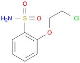 2-(2-Chloroethoxy)benzenesulfonamide