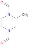 1,4-Piperazinedicarboxaldehyde,2-methyl-