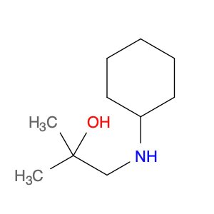 1-(Cyclohexylamino)-2-methylpropan-2-ol