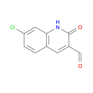 3-Quinolinecarboxaldehyde, 7-chloro-1,2-dihydro-2-oxo-