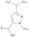 3-Isopropyl-1-methyl-1H-pyrazole-5-carboxylic acid