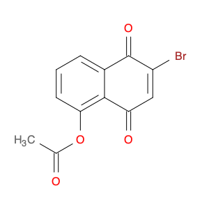 1,4-Naphthalenedione, 5-(acetyloxy)-2-bromo-