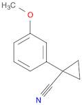 Cyclopropanecarbonitrile,1-(3-methoxyphenyl)-