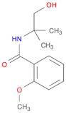 N-(2-HYDROXY-1,1-DIMETHYLETHYL)-2-METHOXYBENZENECARBOXAMIDE