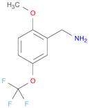 2-Methoxy-5-(trifluoromethoxy)benzylamine