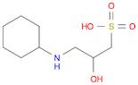 3-(Cyclohexylamino)-2-hydroxy-1-propanesulfonic acid