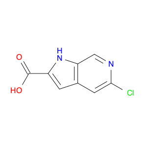 5-Chloro-1H-pyrrolo[2,3-c]pyridine-2-carboxylic acid