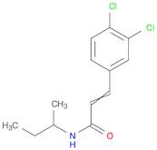 2-Propenamide, 3-(3,4-dichlorophenyl)-N-(1-methylpropyl)-