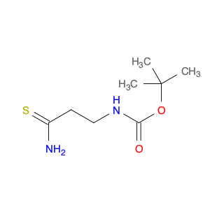 Carbamic acid,N-(3-amino-3-thioxopropyl)-, 1,1-dimethylethyl ester