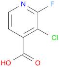 3-Chloro-2-fluoroisonicotinic acid