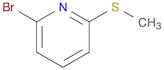 2-Bromo-6-(methylthio)pyridine