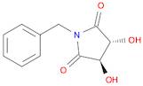 (3R,4R)-1-Benzyl-3,4-dihydroxypyrrolidine-2,5-dione