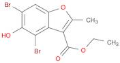 Ethyl 4,6-dibromo-5-hydroxy-2-methylbenzofuran-3-carboxylate