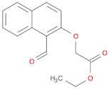 ETHYL 2-[(1-FORMYL-2-NAPHTHYL)OXY]ACETATE